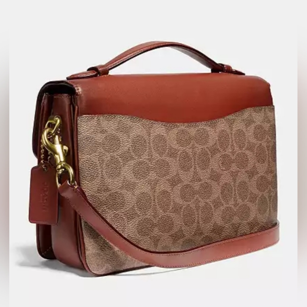 COACH Signature Canvas and Leather Cassie Crossbody - Picture 2 of 8